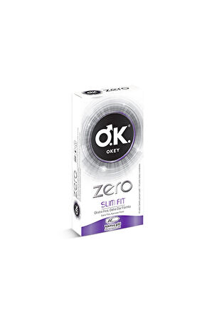 Okey Prezervatif Zero Slim Fit 10'lu