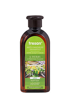 Tresan Şampuan 300 ml 6 Bitki Kepek Karşıtı Bakım