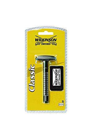 Wilkinson Classic Makine + Yedek Bıçak 5'li