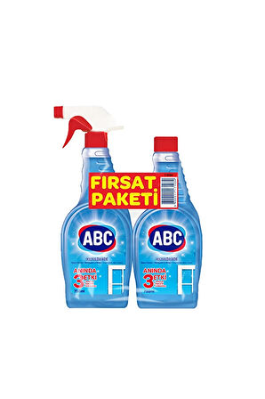 Abc Cam Temizleyici 750+750 ml