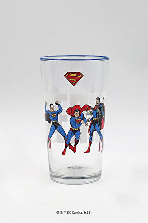 Rakle Superman Cartoon Meşrubat Bardağı 570 cc