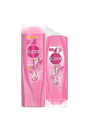 Elidor Güçlü Parlak Şampuan 400 ml + Saç Bakım Kremi 200 ml