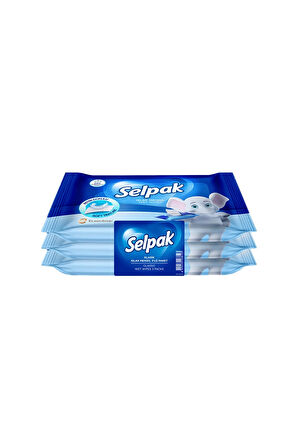 Selpak Klasik Islak Cep Mendili 3x15