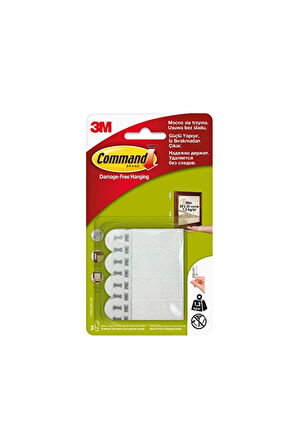 17202-3PK-CIS Command Küçük Boy Cırt Bant