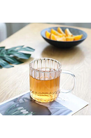 Brillant Cam Bardak Burgulu Set 6'lı