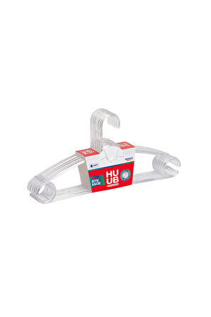 Huub Kristal Giysi Askısı 6'lı