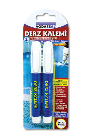 Vodaseal Derz Kalemi 2'li Beyaz