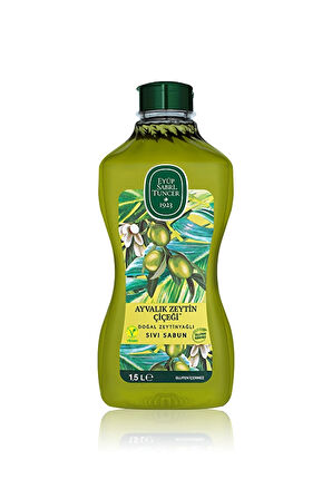 2 ADET  Eyüp Sabri Tuncer Sıvı Sabun Ayvalık Zeytin Çiçeği 1500 ml