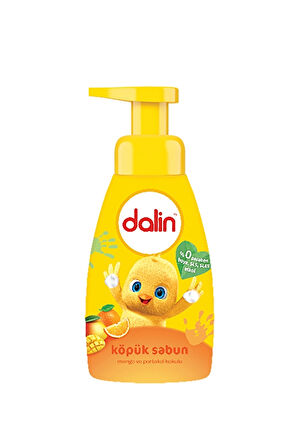 2 ADET  Dalin Köpük Sabun Mango ve Portakal 200 ml