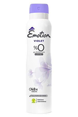 2 ADET  Emotion Deodorant Violet 150 ml