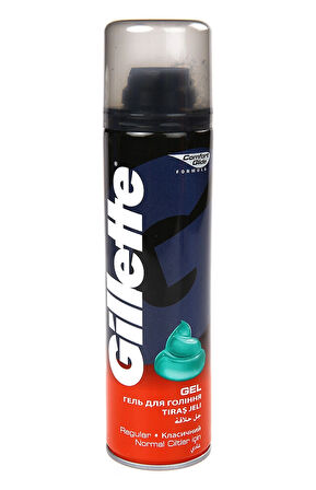2 ADET  Gillette Tıraş Jeli Normal 200 Ml
