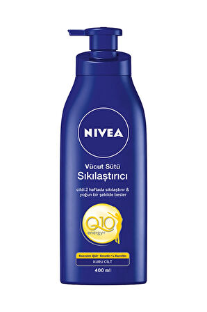 2 ADET  Nivea Vücut Sütü Q10 Sıkılaştırıcı 400 ml