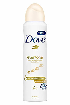 2 ADET  Dove Deodorant Eventone Sprey Kadın 150 ml