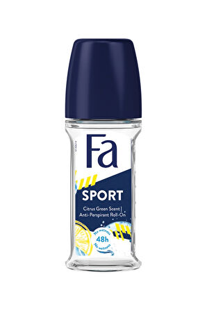 2 ADET  Fa Roll-On Sport Erkek 50 ml
