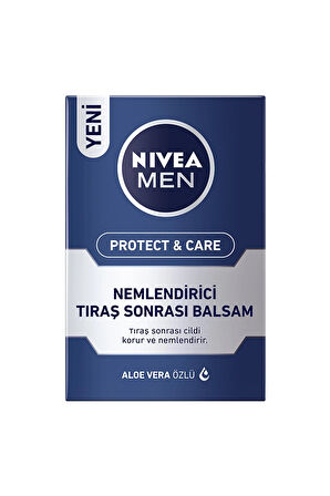 2 ADET  Nivea Men Tıraş Sonrası Balsam Protect&Care 100 ml
