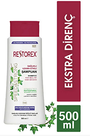 2 ADET  Restorex 500 Ml Şampuan Ekstra Direnç