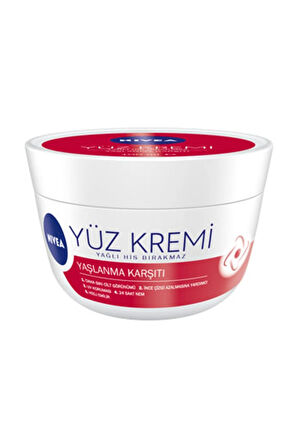 2 ADET  Nivea Yüz Kremi Yaşlanma Karşıtı 100 Ml