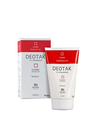 2 ADET  Deotak Krem Deodorant Klasik 35 ml
