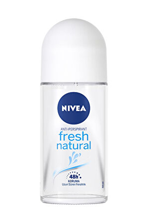2 ADET  Nivea Roll-On Fresh Natural 50 ml