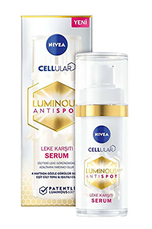 2 ADET  Nivea Luminous630 Leke Giderici Serum 30 ml
