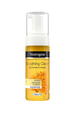 2 ADET  Neutrogena Soothing Clear Yüz Temizleme Köpüğü 150 ml