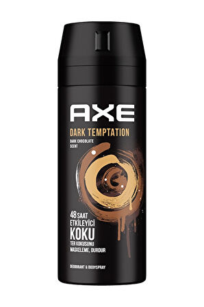 2 ADET  Axe Deodorant Dark Temptation 150 ml