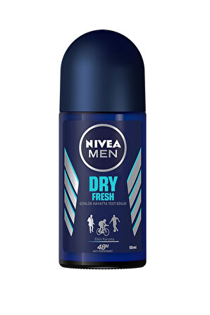 2 ADET  Nivea Roll-On Dry Fresh 50 ml