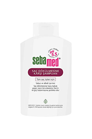 2 ADET  Sebamed Şampuan Anti Hair Loss 400 ml