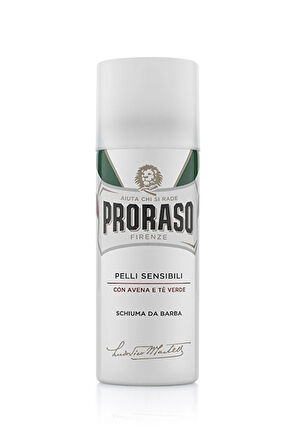 2 ADET  Proraso Tıraş Köpüğü Yeşil Çay Özlü 50 ml
