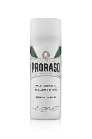 2 ADET  Proraso Tıraş Köpüğü Yeşil Çay Özlü 50 ml