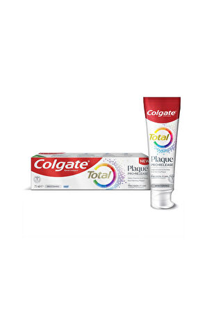 2 ADET  Colgate Diş Macunu Total Plaque Pro Release 75 ml