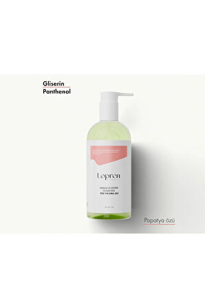 2 ADET  Lopren Hassas Ve Atopik Ciltler Için Yüz Temizleme Jeli 400 ml