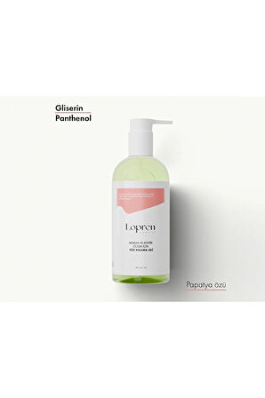 2 ADET  Lopren Hassas Ve Atopik Ciltler Için Yüz Temizleme Jeli 400 ml