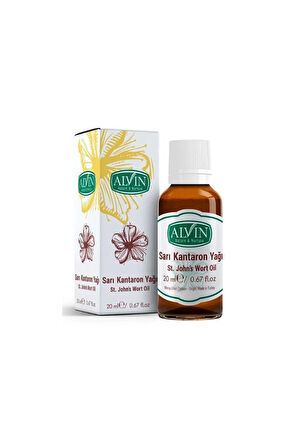 2 ADET  Alvin Sarı Kantaron Yağı 20 ml