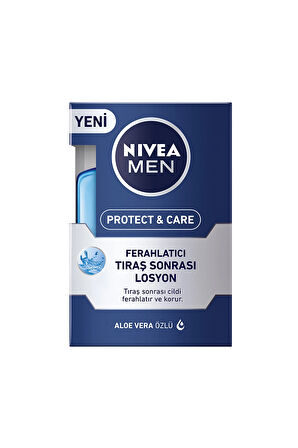 2 ADET  Nivea Men Tıraş Sonrası Losyon Protect&Care 100 ml