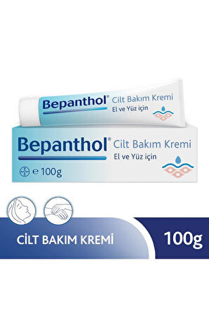 2 ADET  Bepanthol Cilt Bakım Kremi 100 Gr