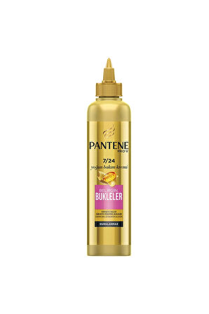 2 ADET  Pantene 7/24 Saç Bakım Kremi Belirgin Bukleler 300 Ml