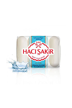 2 ADET  Hacı Şakir Güzellik Sabunu Klasik 4X70 g