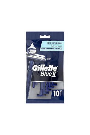 2 ADET  Gillette Blue II Regular 10'Lu Poşet