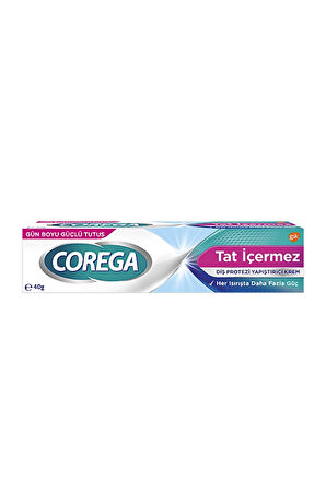 2 ADET  Corega Yapıştırıcı Krem 40 g Tat İçermez