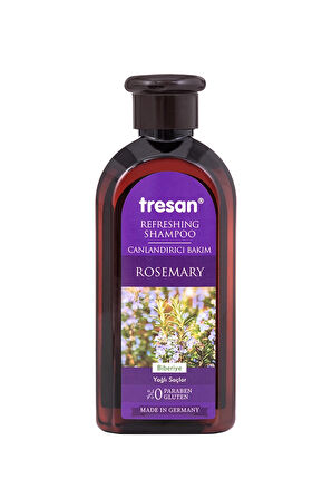 2 ADET  Tresan Şampuan 300 ml Biberiye Canlandırıcı Bakım