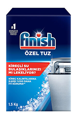 2 ADET  Finish Bulaşık Makinası Tuzu 1500 g