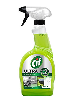 2 ADET  Cif Sprey Ultra Anında Etki 1025 ml
