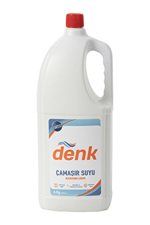 2 ADET  Denk Çamaşır Suyu 4 kg