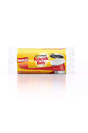 2 ADET  Koroplast Çöp Torbası Eko Mini Boy 30'lu