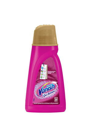 2 ADET  Vanish Kosla Multipower Renkliler Için 1000 ml Sıvı Leke Çıkarıcı Deterjan Güçlendirici