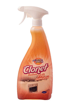 2 ADET  Diversey Clonet Mutfak Yağ Sökücü 750 ml