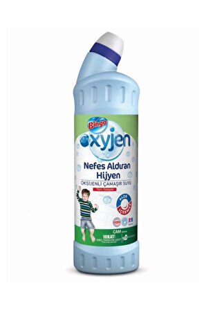 2 ADET  Bingo Oksijen Çamaşır Suyu 750 ml Ferahlatan Hijyen
