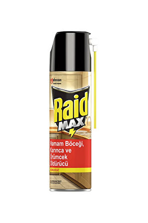 2 ADET  Raid Böcek Savar Max 300 ml