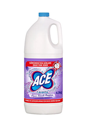 2 ADET  Ace Çamaşır Suyu 4 l Lavanta